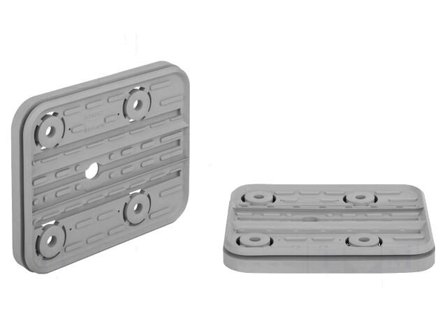 Zuigplaat voor vacu�mblok; 140x115x16,5mm Zuigplaat voor vacu�mblok; 140x115x16,5mm